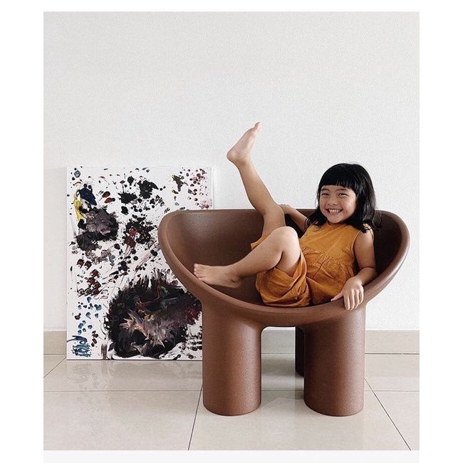 Ghế tựa lựng thư giãn Roly poly amr chair - phong cách Hàn Quốc