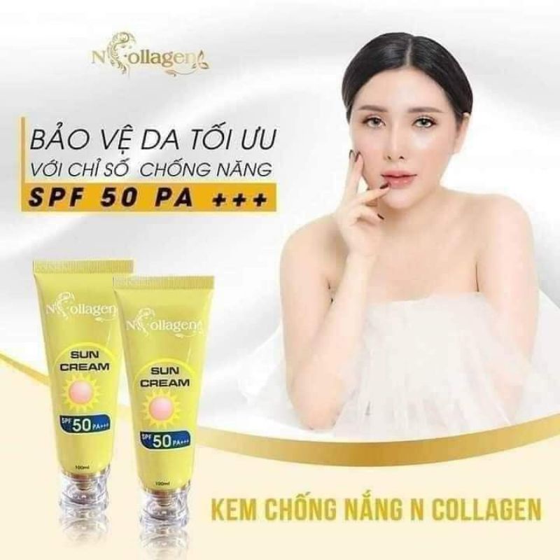 KEM CHỐNG NẮNG N'COLLAGEN _ TRẦN BÍCH NGÂN