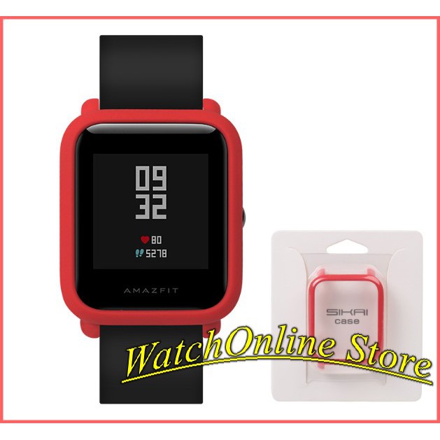 Ốp viền nhám bảo vệ đồng hồ Amazfit bip (Sikai)