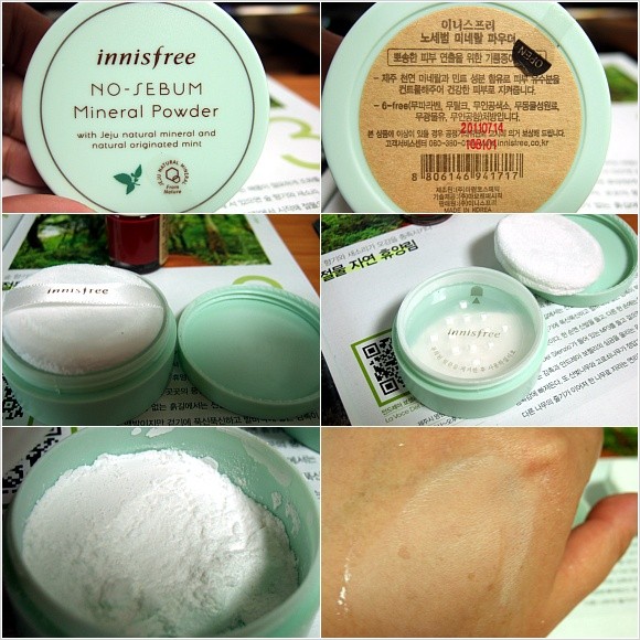 Phấn Phủ Bột Innisfree No Sebum Mineral Powder