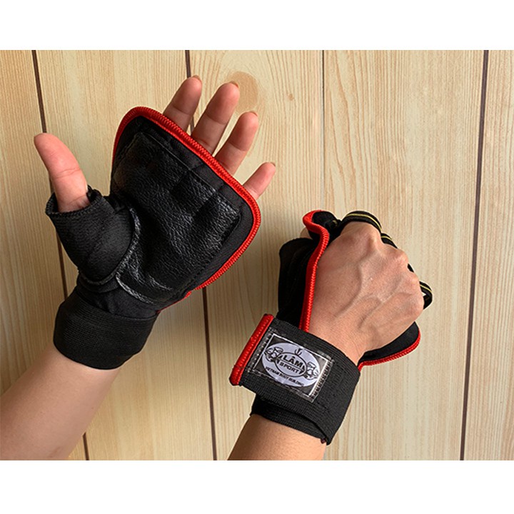Găng Tay Tập Gym Hở Mu