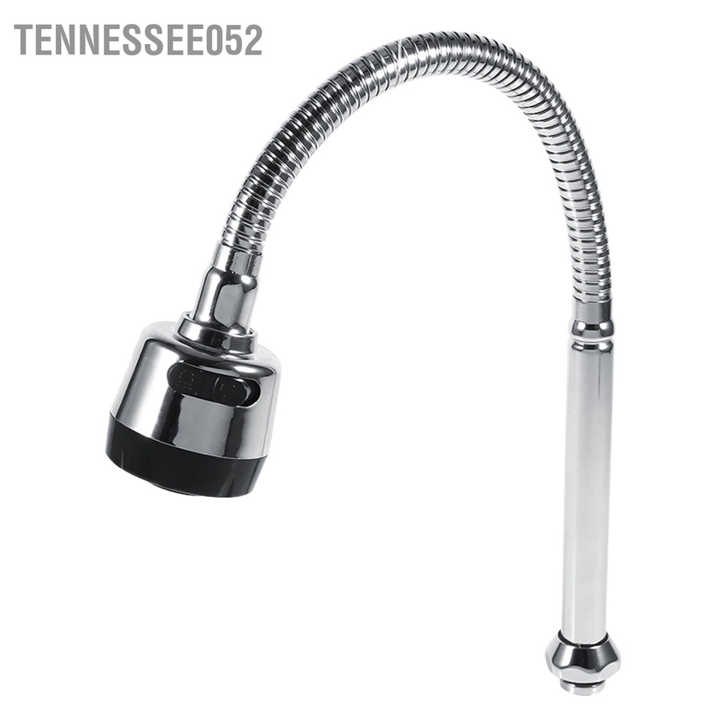 Tennessee052 1x 304 Xoay bằng thép không gỉ Nhà bếp Chậu rửa Phụ kiện ống vòi Kết nối một tay cầm