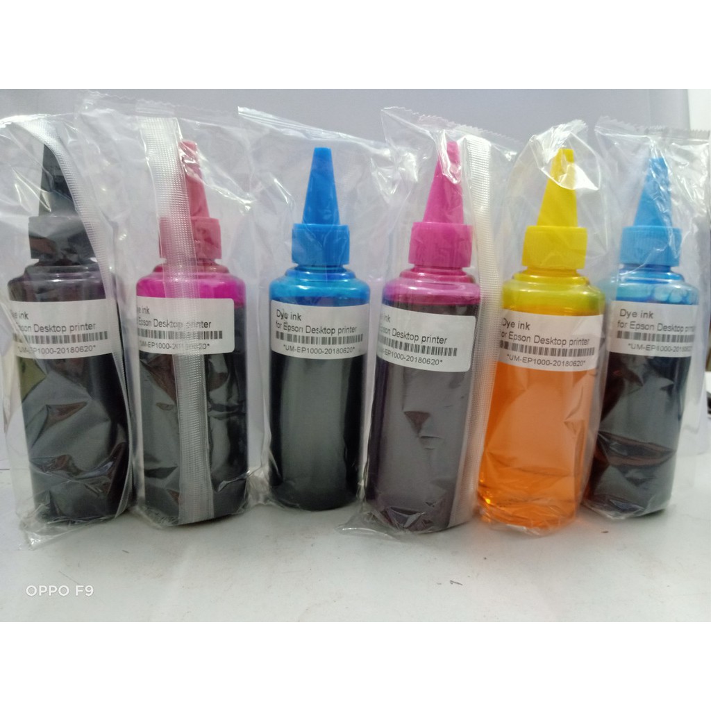 Mực in phun màu Dye UV Epson 100ml giá rẻ chất lượng dùng cho nhiều loại máy in phun