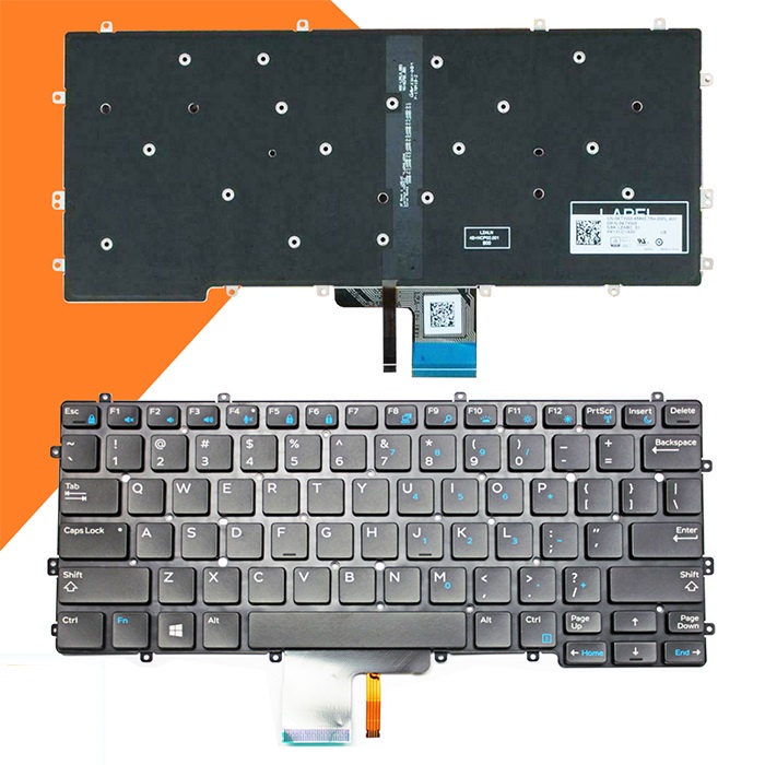 BÀN PHÍM LAPTOP DELL Latitude E7370 XPS 9250 có đèn