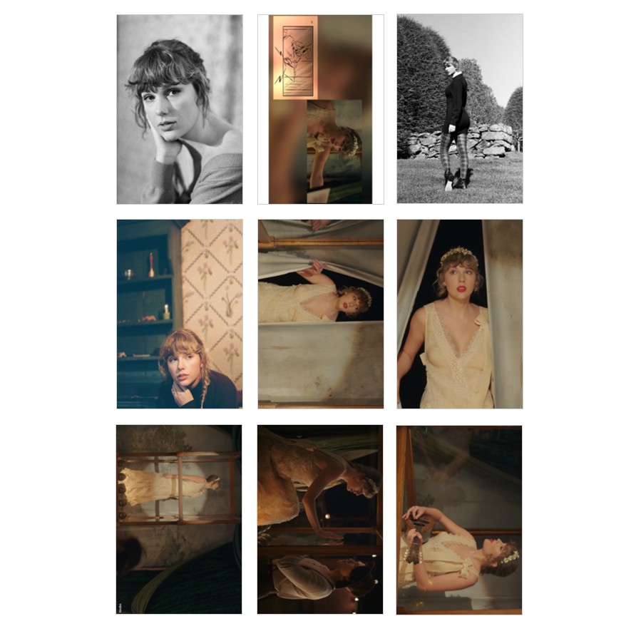 [No box] Set 18 ảnh lomo Taylor Swift Willow MV