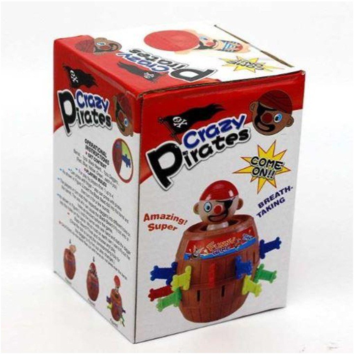 Bộ Trò Chơi Đâm Hải Tặc Siêu Kịch Tính 16 Kiếm (Loại Tốt) - Bộ Trò Chơi Vui Nhộn Dành Cho Mọi Lứa Tuổi