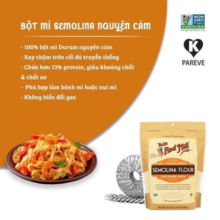Bột mì Semolina (non-GMO) Bob's Red Mill 680g