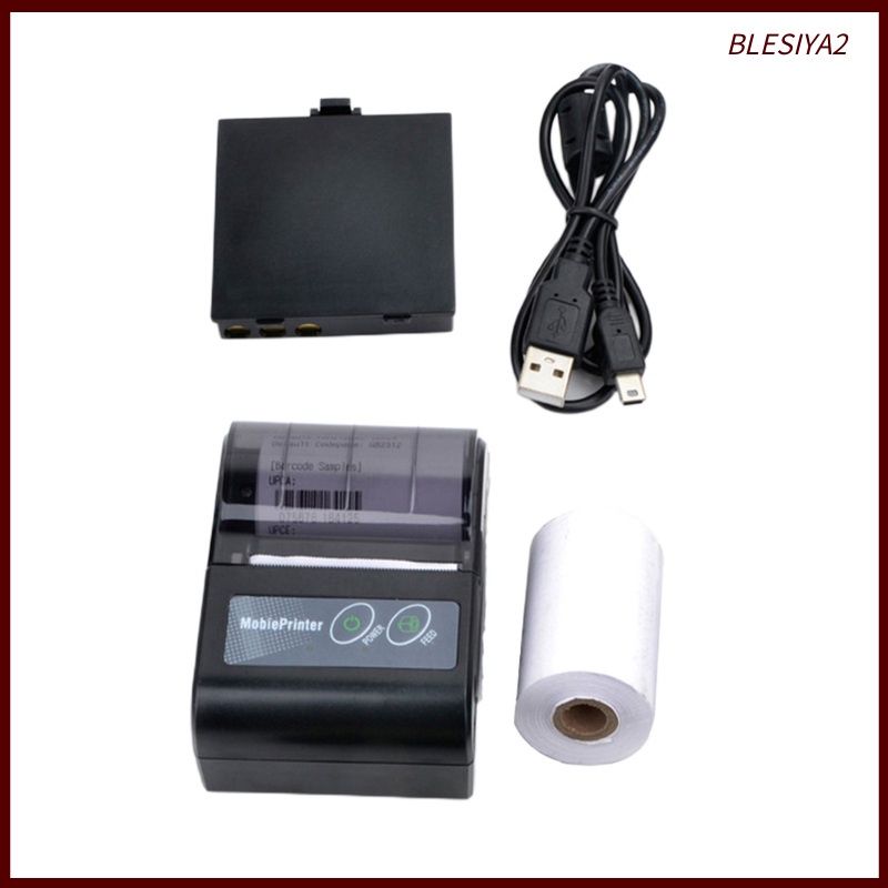Mini Bluetooth Wireless Mobile Thermal Receipt Printer Restaurant Store