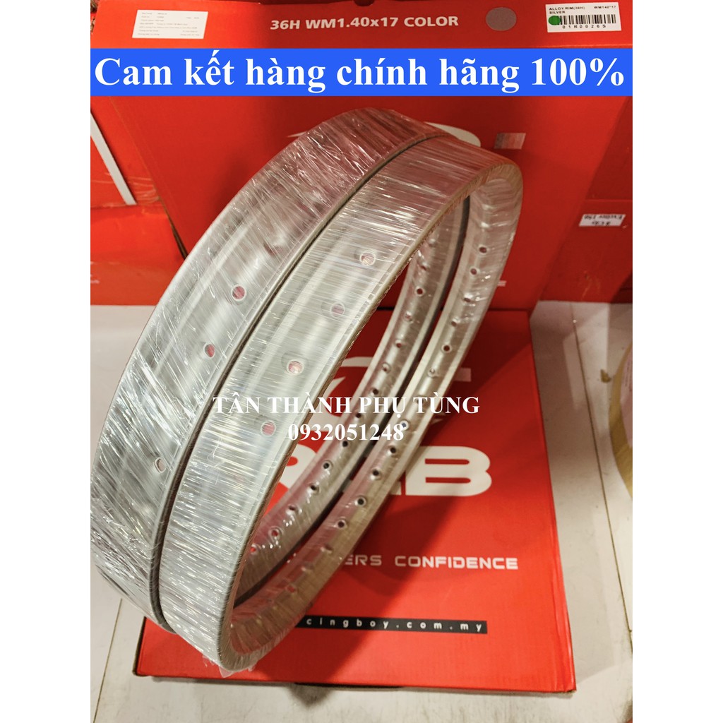 Niềng RCB chính hãng: 1.4,1.6