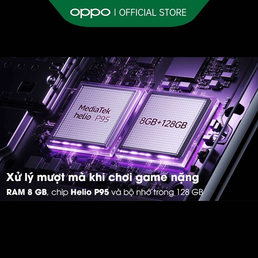 Điện thoại OPPO A93 (8Gb/128Gb) - Hàng Chính Hãng