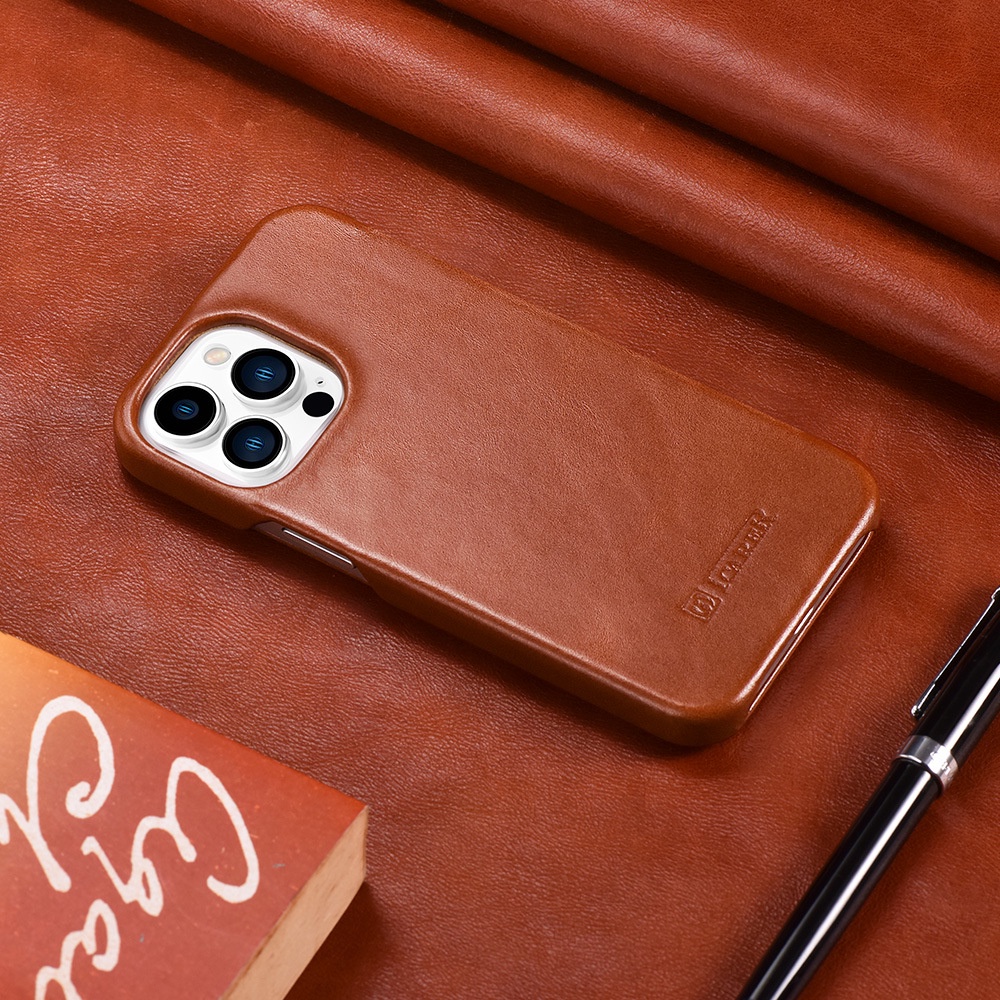 Ốp Điện Thoại Da Bò Dạng Gập Phong Cách Retro Cho iPhone 13 Pro Max 12 Mini 11Pro Xs Max X Xr