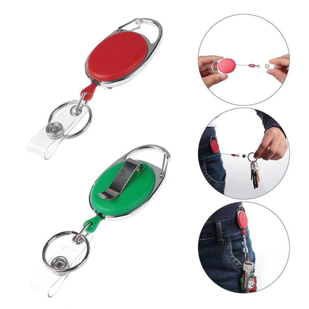 LEISURE Móc Khóa Dây Rút Có Thể Thu Gọn Siêu Bền Tiện Dụng