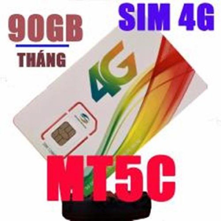 Sim Viettel 90GB gói cước MT5C