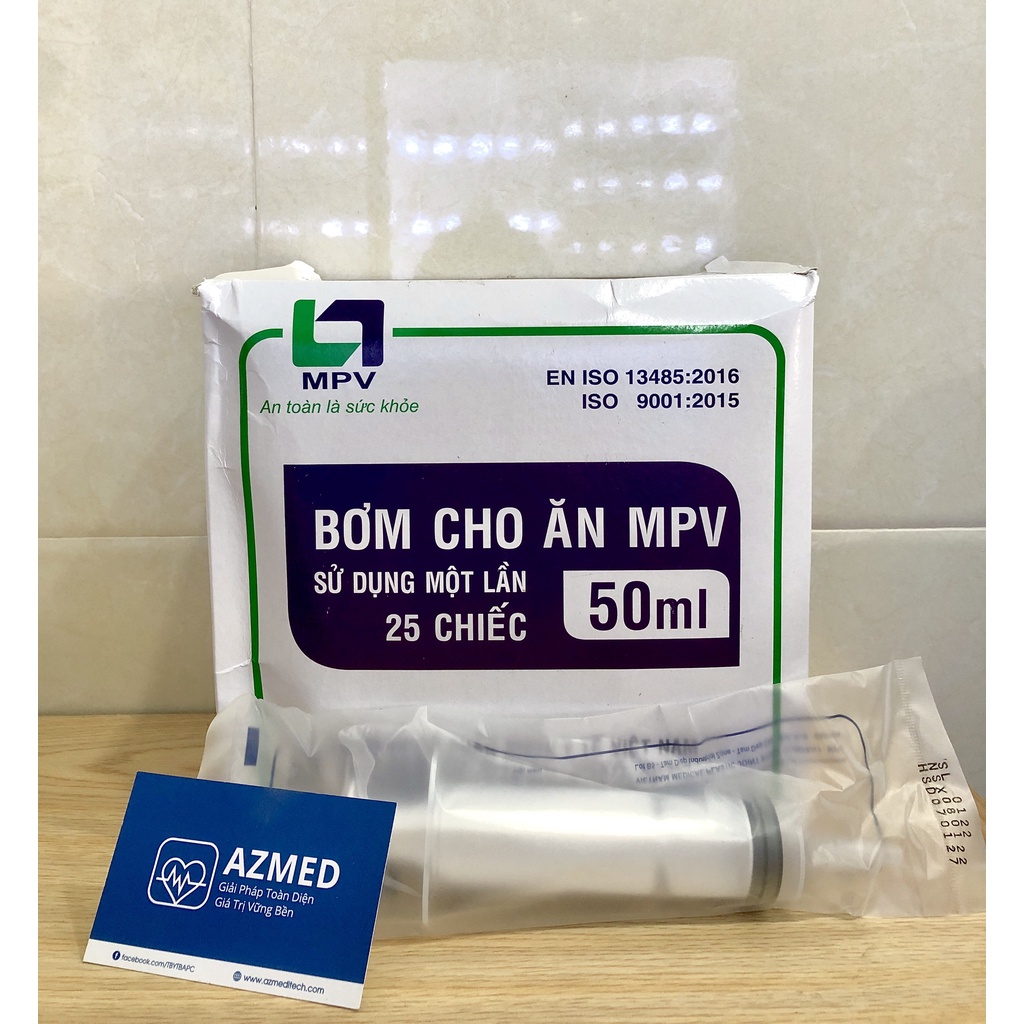 Hộp 100 Bơm tiêm MPV  1ML/3ML/5ML/10ML/20ML xilanh tiết kiệm tinh chất tiêm prp lắp đầu kim meso