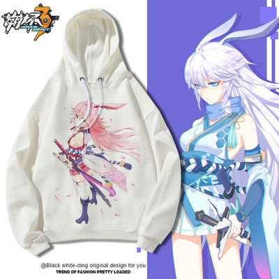 Áo Hoodie Nam Nữ Honkai Impact 3 Yae Sakura