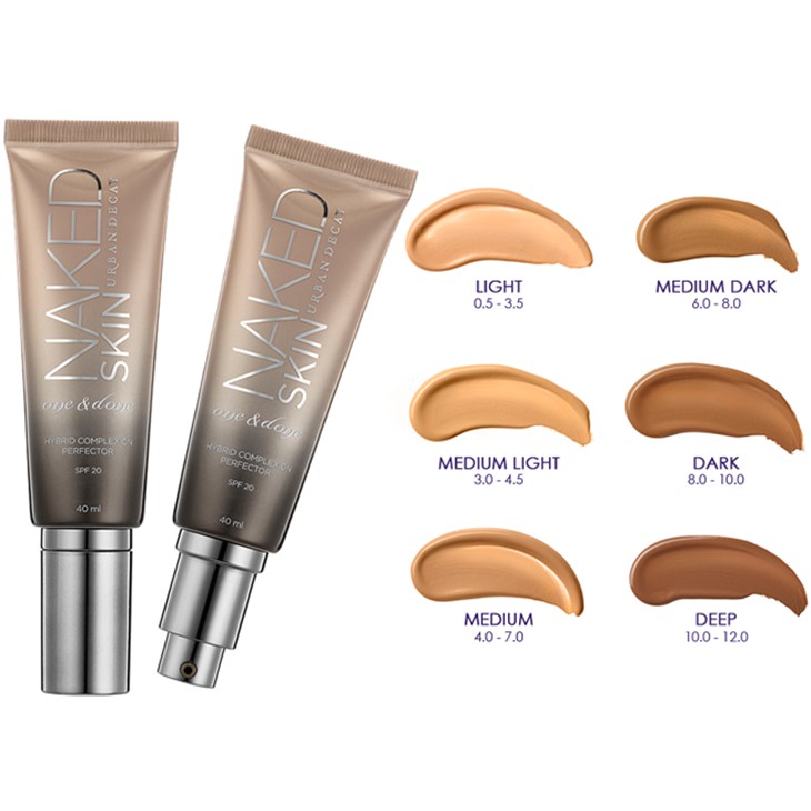 KEM NỀN URBAN DECAY NAKED SKIN ONE DONE HYBRID FOUNDATION MEDIUM 40ML