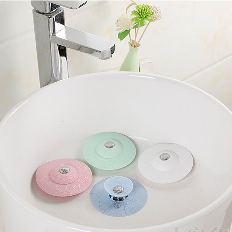 [FREESHIP] Nắp Đậy Cống Thoát Nước Bồn Rửa Chén, Phòng Tắm Bằng Silicon.
