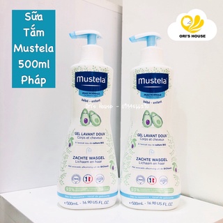 Sữa tắm gội 2 in 1 Mustela - Pháp