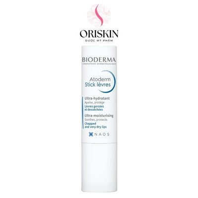 Bioderma Son Dưỡng Môi Khô Nứt Nẻ Bioderma Atoderm Stick Levres 4g