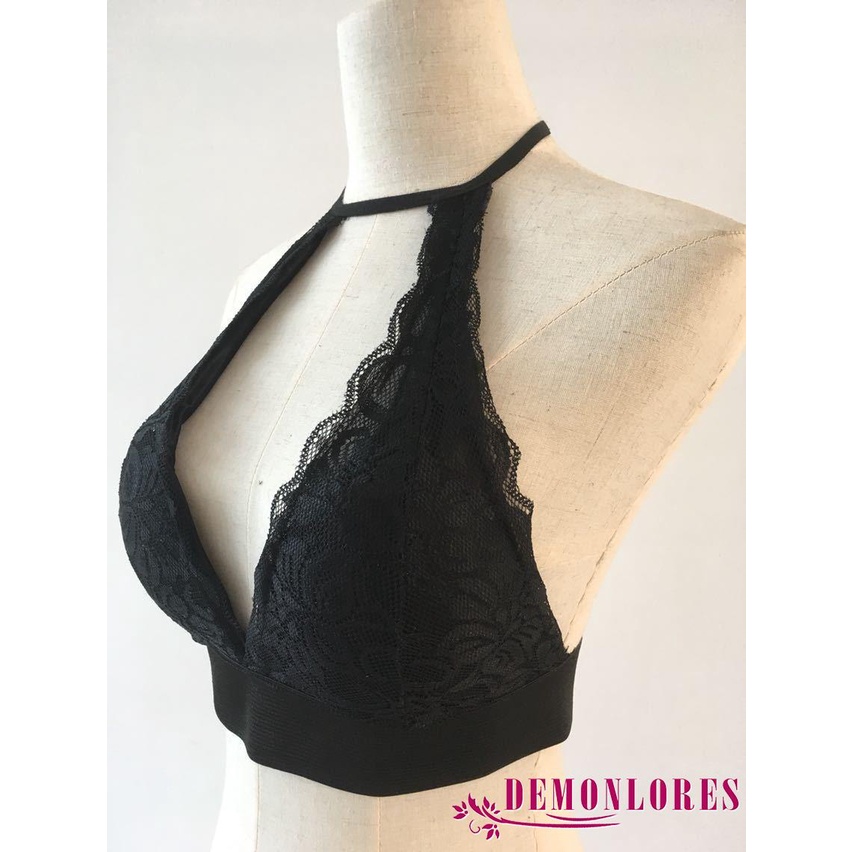 Áo Lót Ren Cổ V Quyến Rũ Cho Nữ