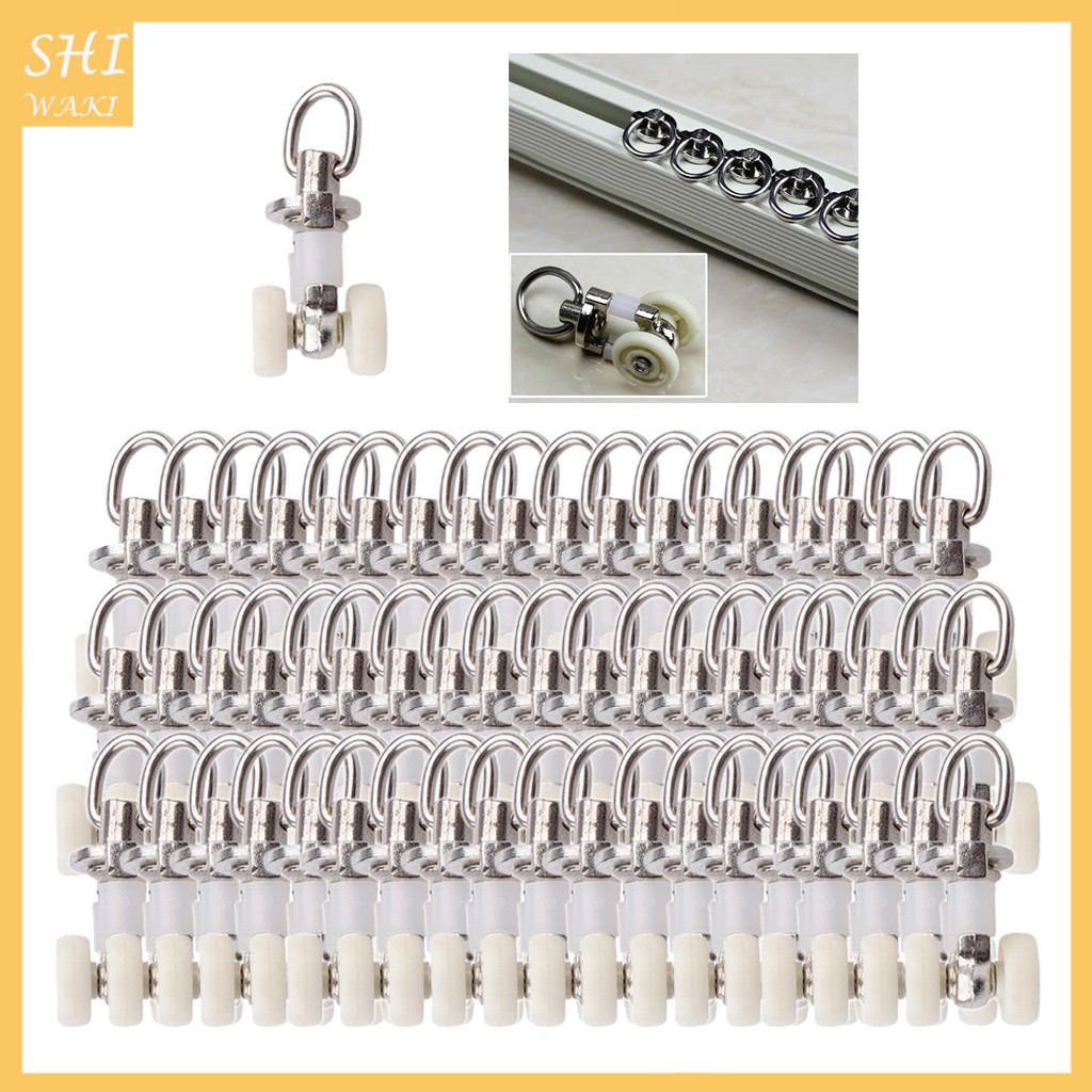 Set 20 Con Lăn Đôi Gắn Màn Cửa Trượt