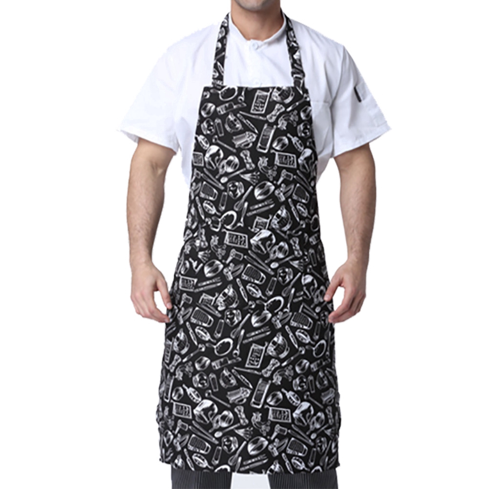 1 Tạp Dề Dáng Dài Có Túi Tiện Lợi