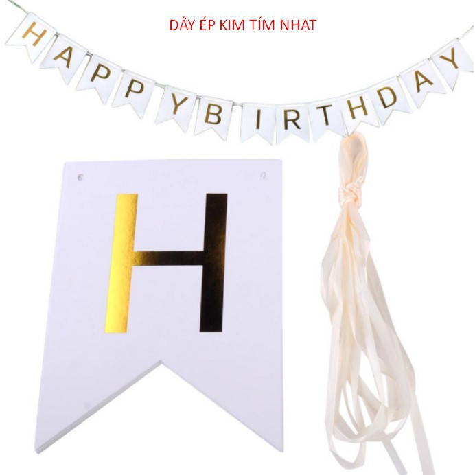 DÂY HAPPY BIRTHDAY ÉP KIM TRANG TRÍ SINH NHẬT