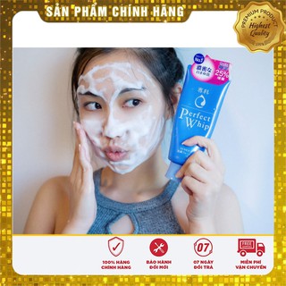 [Hàng Chính Hãng] Sữa Rửa Mặt Senka Perfect Whip Xanh
