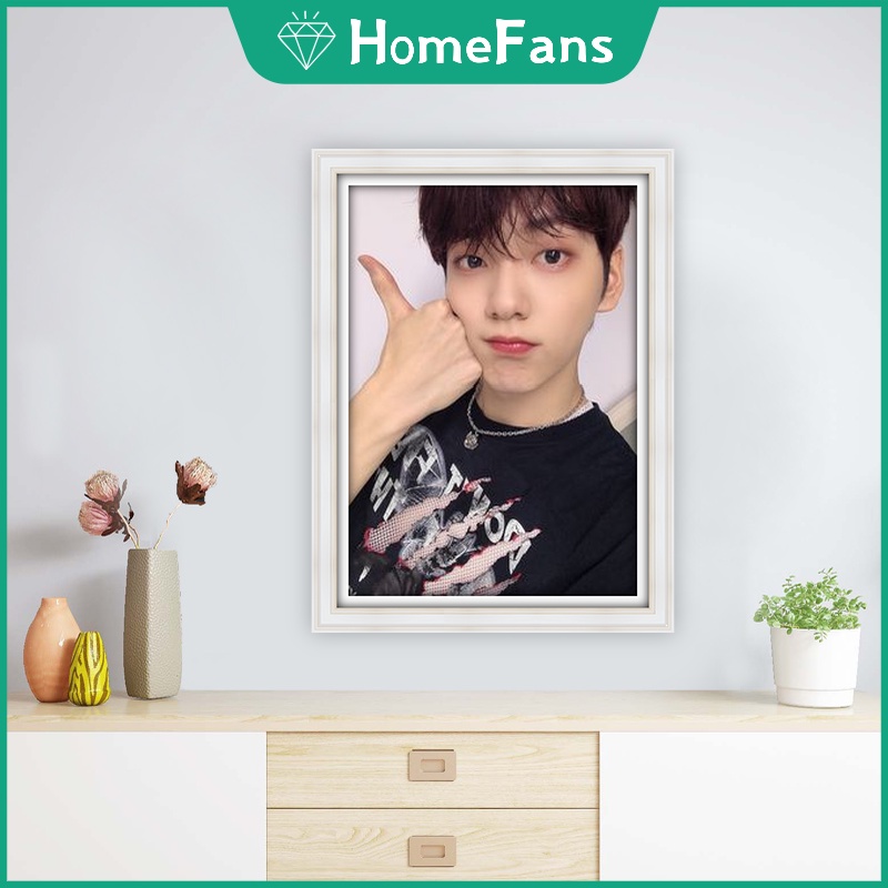 Bộ Tranh Đính Đá 5D Tự Làm 30x40cm Hình Thần Tượng