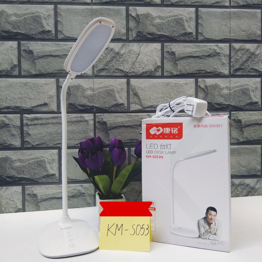 [KM-S053] Đèn LED Để Bàn, Cảm Ứng Chống Cận 3 Màu Dùng Để Học Tập Và Làm Việc