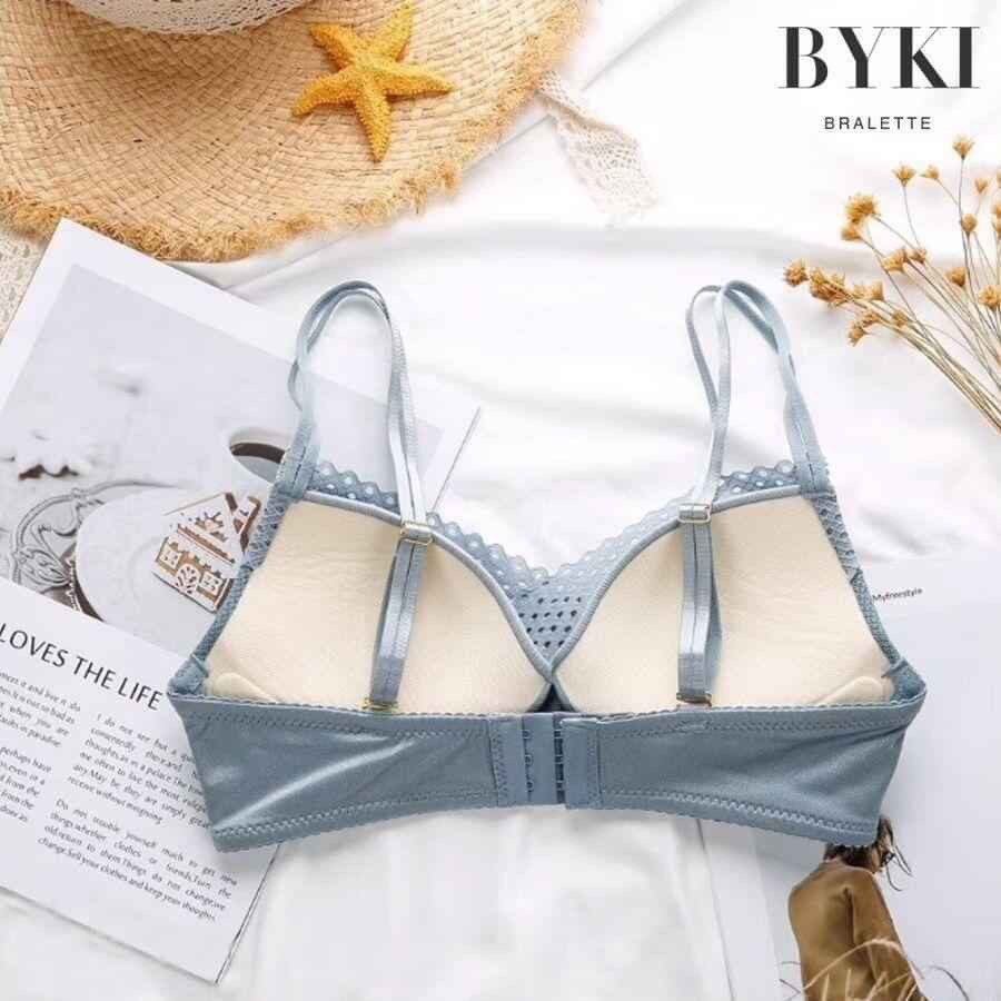 Bộ Đồ Lót Ren Chéo, Áo Lót Nâng Ngực, Đệm Mỏng, Không Gọng, Sét Đồ Ren Nữ AL28-THESHE* | BigBuy360 - bigbuy360.vn