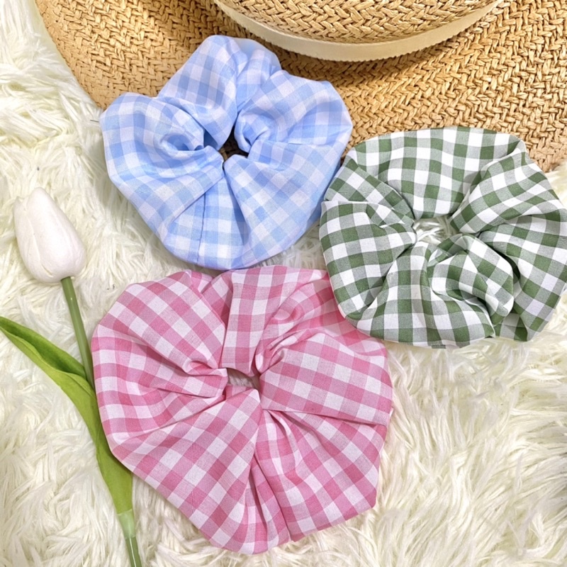 Set 3 dây buộc tóc scrunchies - Audreystudio