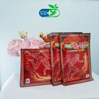 Cao dán hồng sâm Power Red Ginseng ( Túi đỏ 20 miếng )