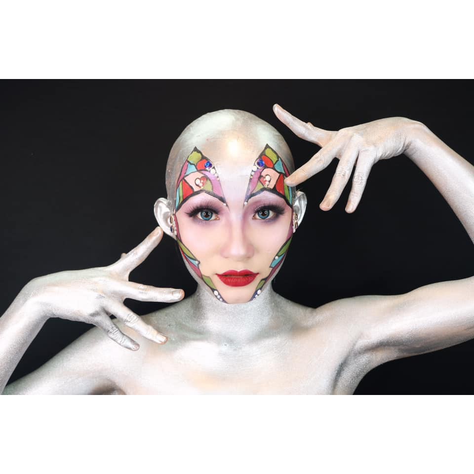 DA ĐẦU TRỌC HÓA TRANG ĐẦU TRỌC - SILICONE HÓA TRANG ĐẦU TRỌC - BALD CAP CHUYÊN NGHIỆP