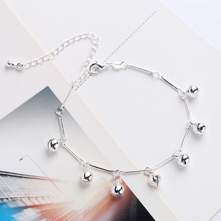 Lắc tay lục lạc bạc - TS-0166