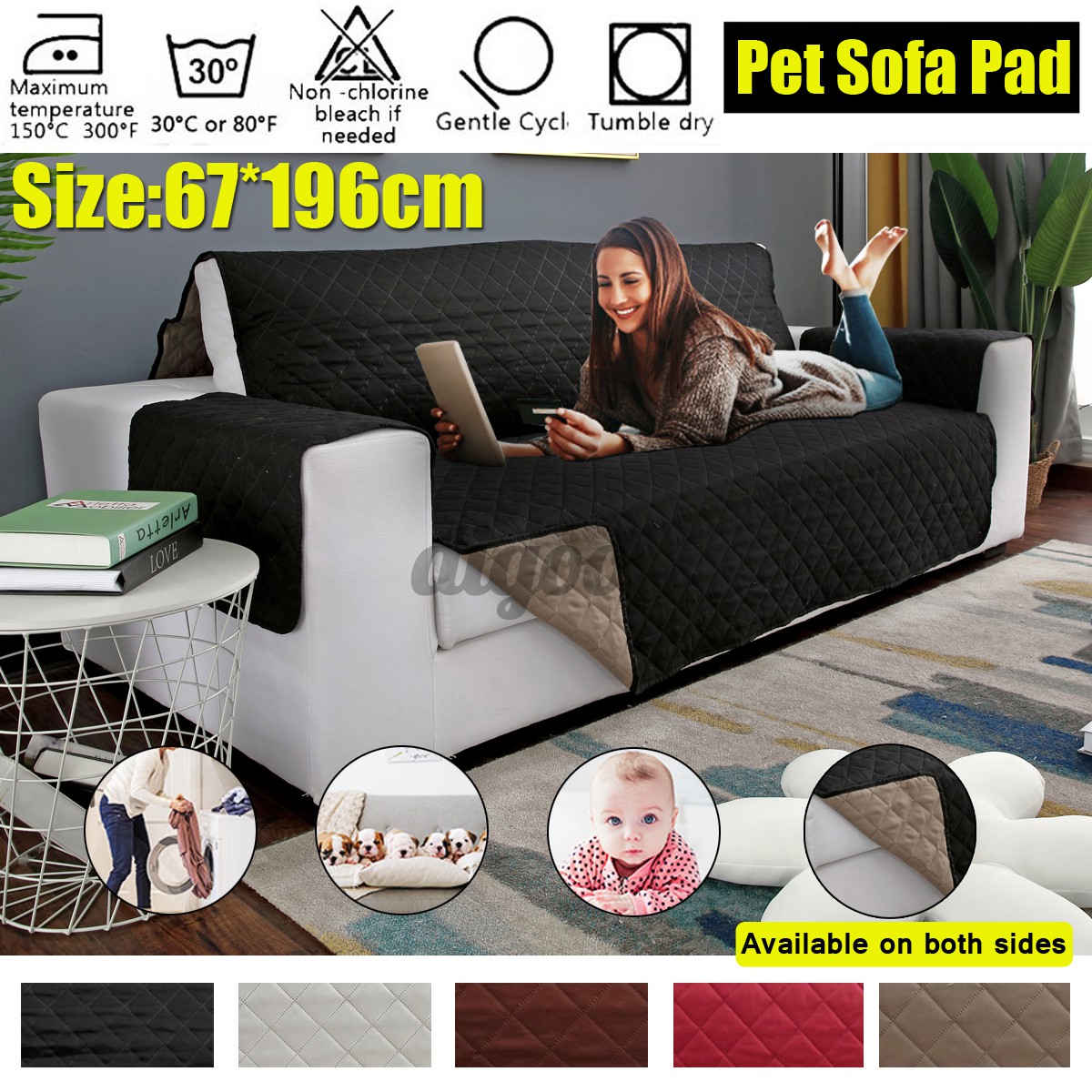 Bọc Ghế Sofa Chống Thấm Nước Cho Thú Cưng