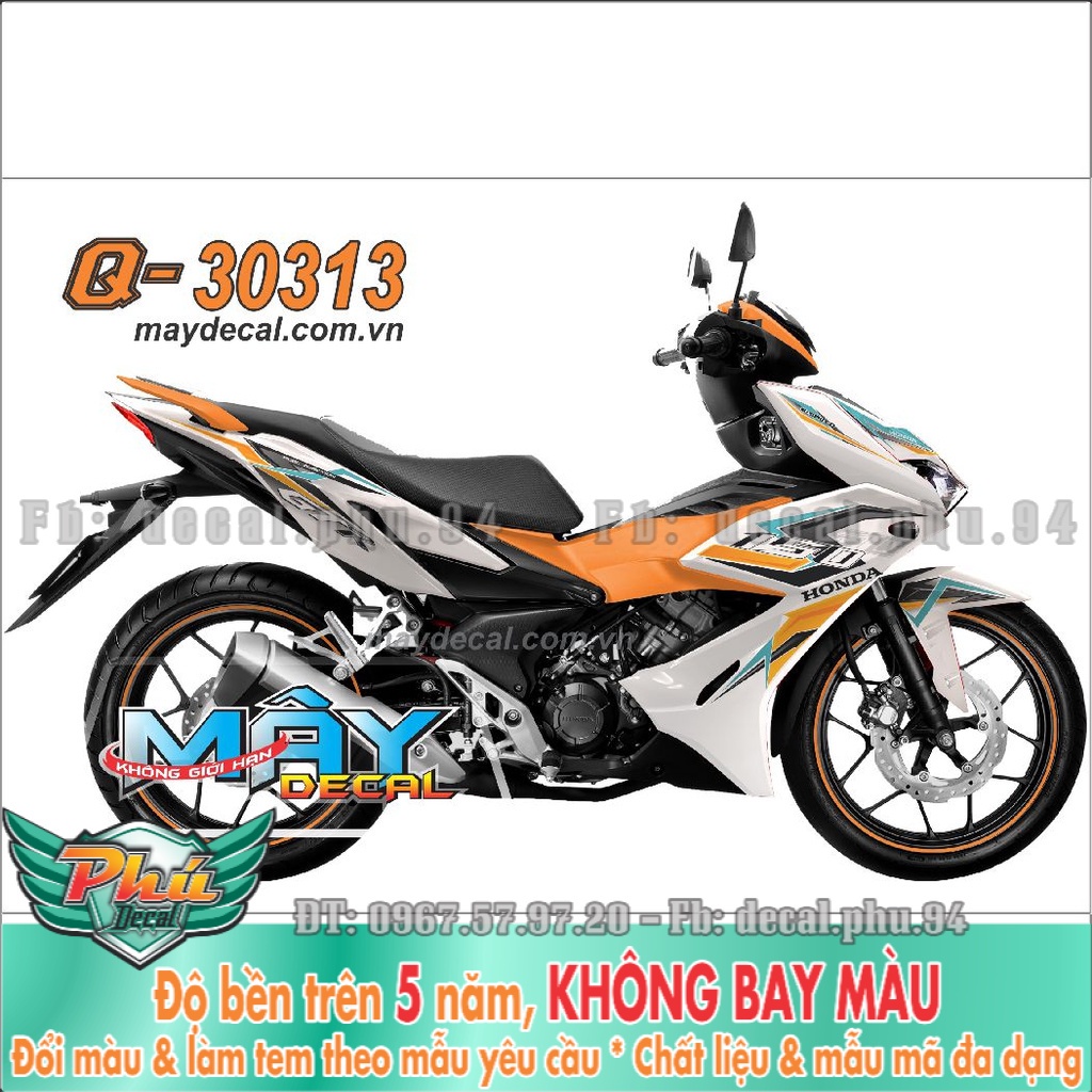 Tem Rời Winner X Trắng cam (K) -1