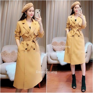 [Có sẵn - 7 màu] Áo Măng tô Nữ QC cao cấp