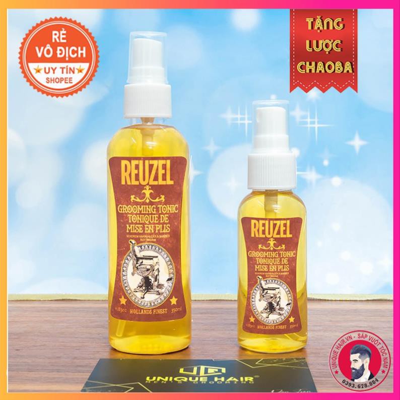 [HÀ NỘI] Xịt Dưỡng Cao Cấp Reuzel Grooming Tonic Siêu Tạo Phồng  30ml - 50ml - 100ml nhập khẩu Hà Lan