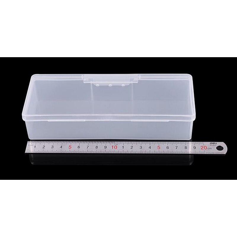 1 Hộp Đựng Kim Xăm Hình Chữ Nhật 24 Giờ Màu Trắng Hồng