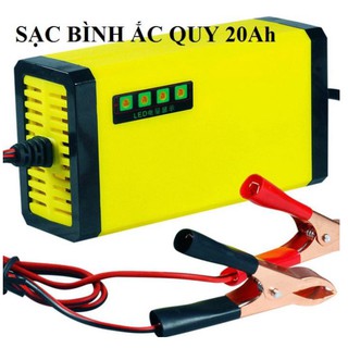 Sạc bình Acquy tự động 12V cho xe Ô tô, xe máy
