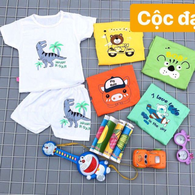 Set 5 bộ carter hàng đẹp cho bé size đại (16-22 kg)