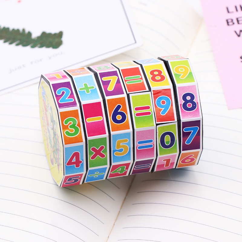 Đồ Chơi Khối Rubik Học Toán Giáo Dục Sớm Cho Bé