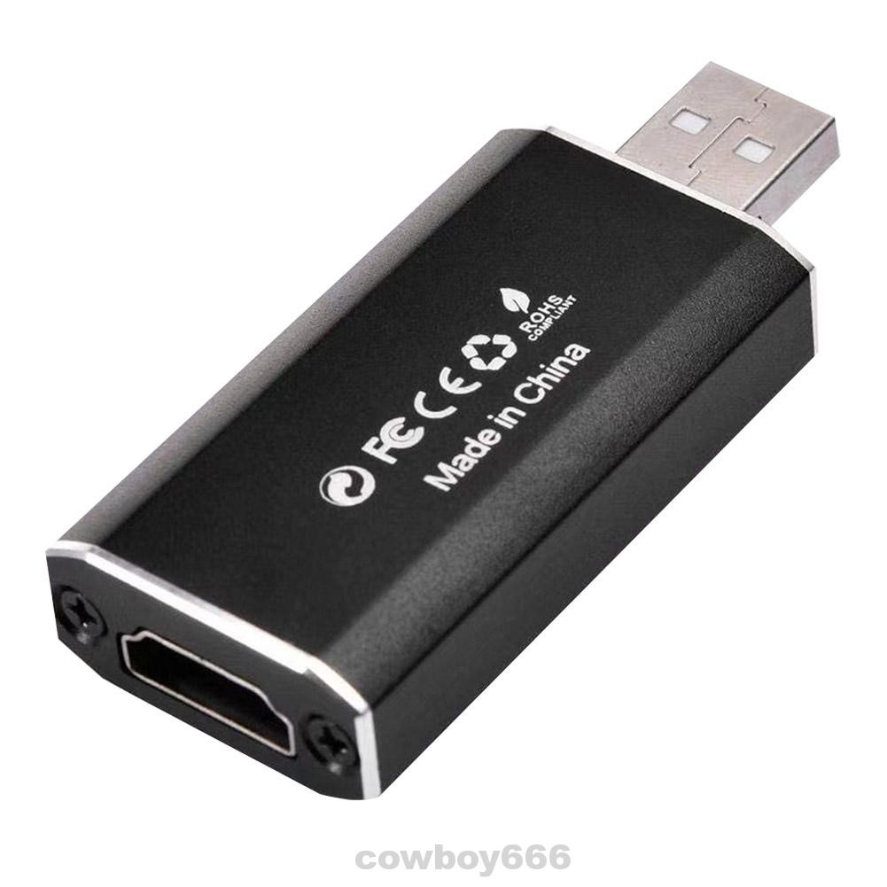 Thẻ Ghi Âm Video Game Bằng Hợp Kim Nhôm 1080p Hdmi Sang Usb2.0 | BigBuy360 - bigbuy360.vn
