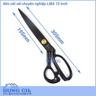 Kéo cắt vải chuyên nghiệp KITTOU 12 inch