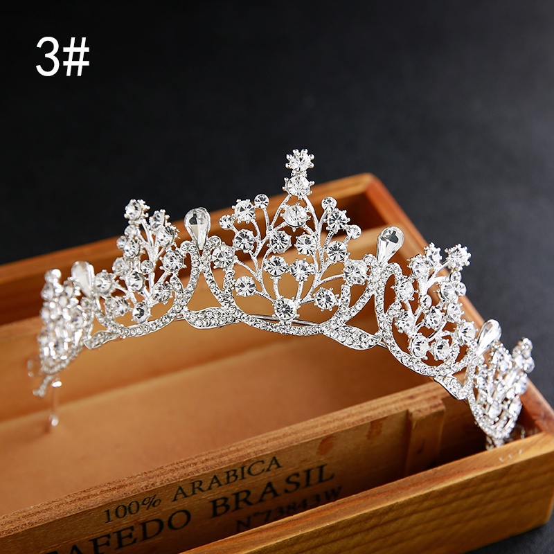 Vương Miện Công Chúa Đính Pha Lê Lung Linh