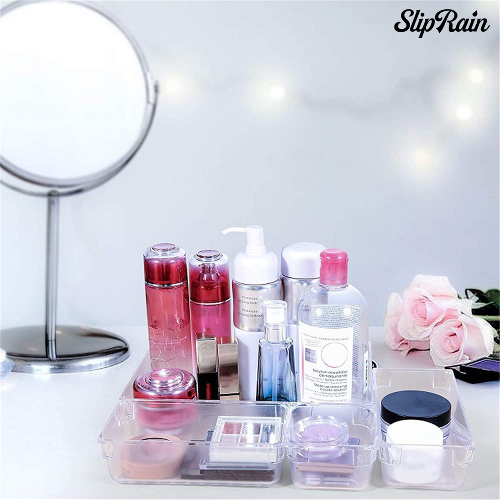 Set 10 Khay Nhựa Chia Ngăn Tủ Đa Năng