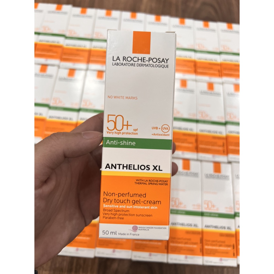 Kem Chống Nắng La Roche Posay Anthelios Anti-Shine SPF 50+ Kem chống nắng phổ rộng cho da dầu da mụn - Limosu