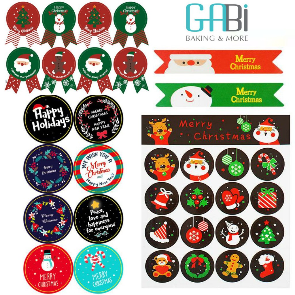 Sticker chủ đề Noel (nhiều mẫu)