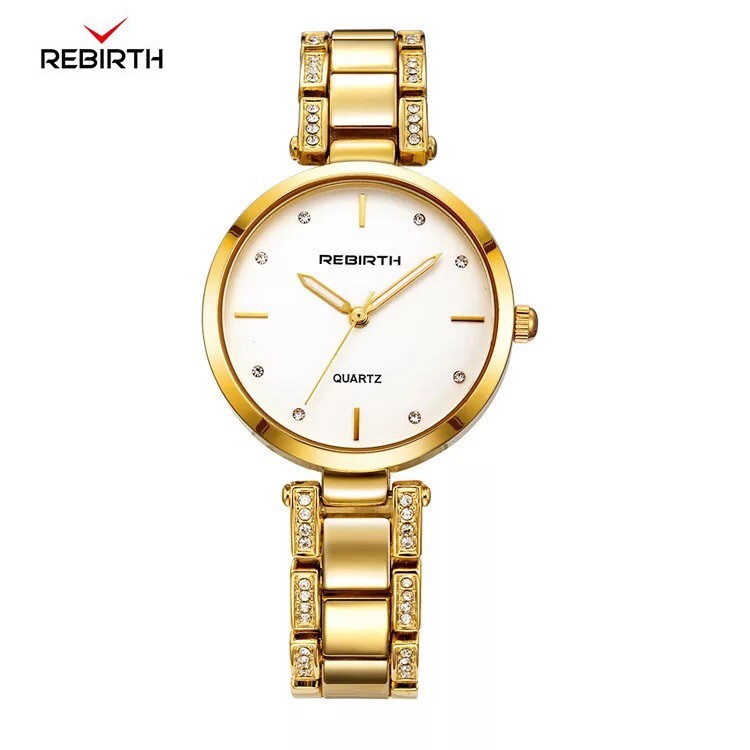 Đồng hồ nữ REBIRTH dây thép chính hãng RE207 - 3 Màu
